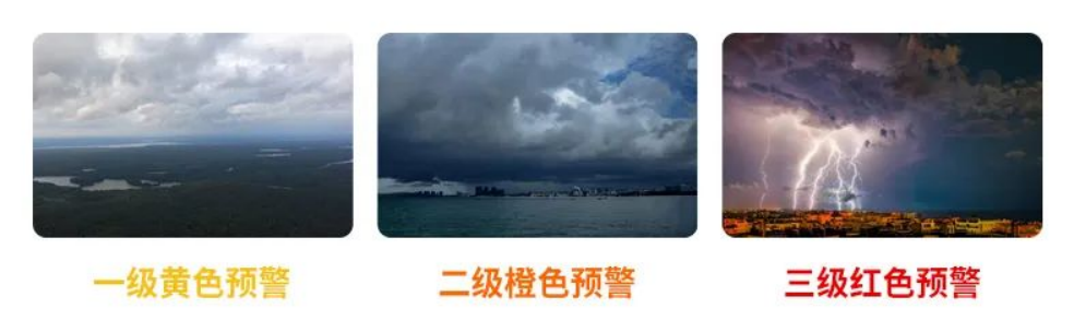 雷電預(yù)警系統(tǒng)-三級報(bào)警情況